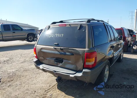 2001 Jeep Grand Cherokee Laredo из США, поврежденный, VIN 1J4GW48S41C581376